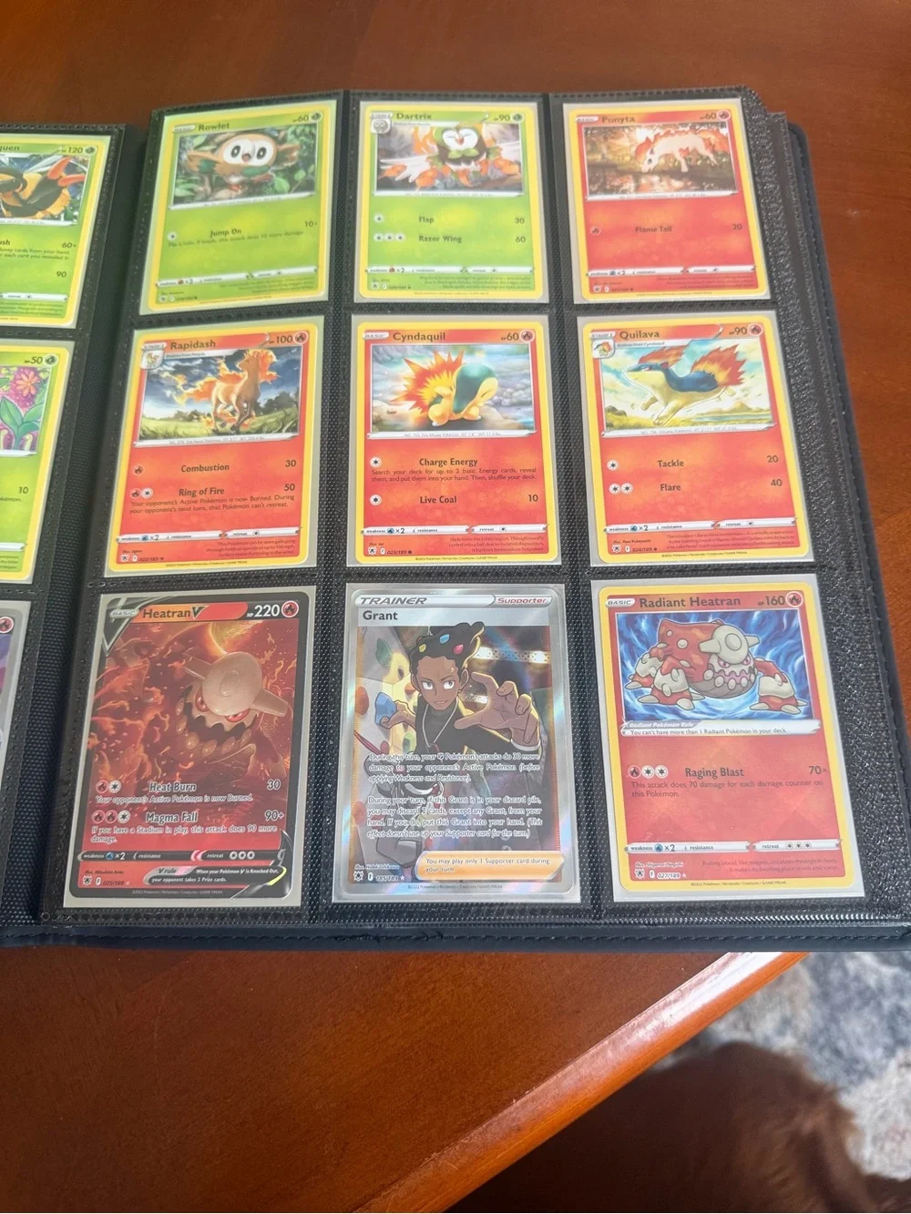 Pikachu Themed Black binder with Gold Accent astral radiance and others 180 card